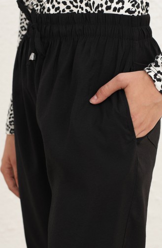 Pantalon Noir 6108-01