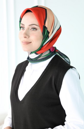 Smaragdgrün Kopftuch 80965-03