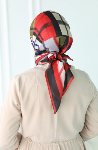 Claret Red Scarf 80967-07