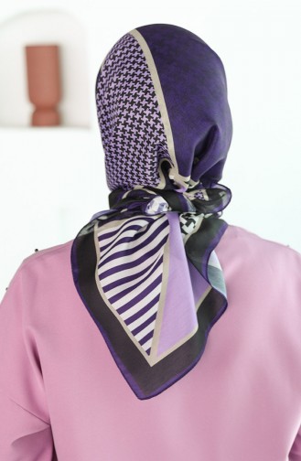 Purple Hoofddoek 80970-05