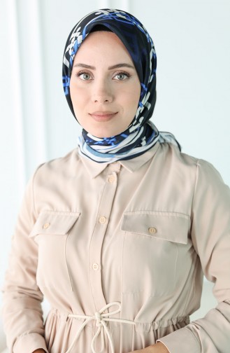 Navy Blue Hoofddoek 80971-06