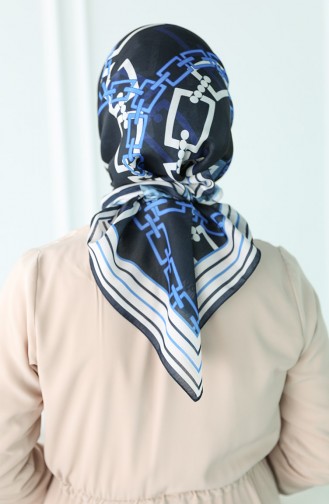 Navy Blue Hoofddoek 80971-06