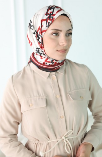 Claret red Hoofddoek 80971-12