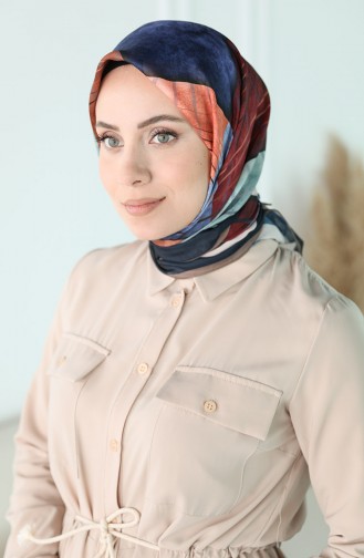 Navy Blue Hoofddoek 80972-06