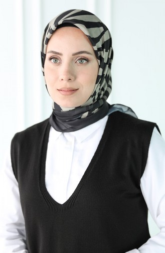 Black Hoofddoek 80974-11