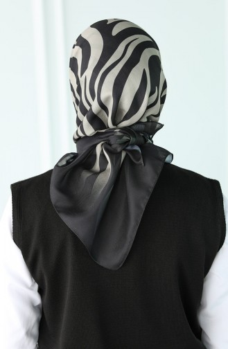 Black Hoofddoek 80974-11