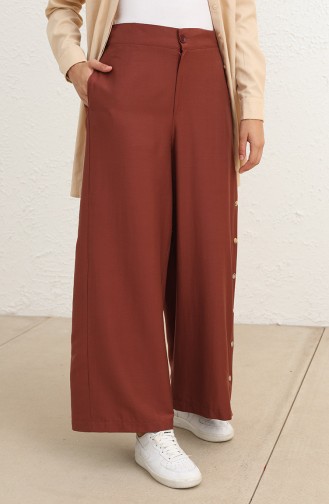 Pantalon Couleur Brun 5102-22