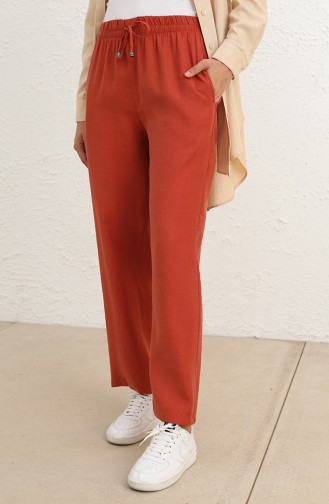 Brick Red Pants 6103-19