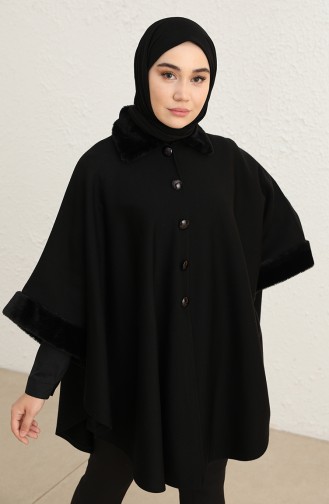 Black Poncho 1029-001