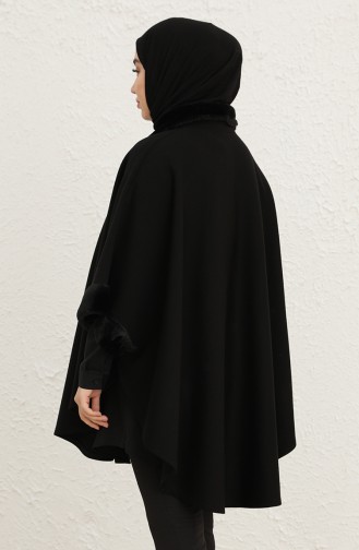 Black Poncho 1029-001