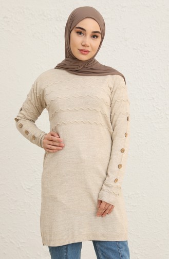 Light Beige Knitwear 0100-09