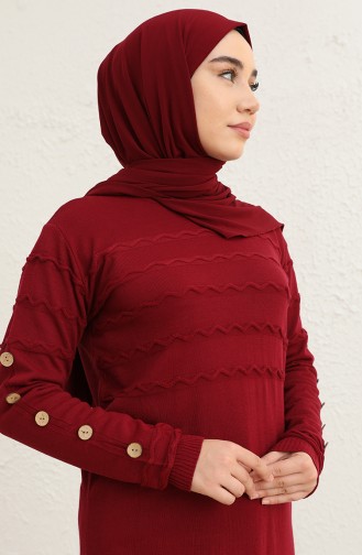 Claret Red Knitwear 0100-10