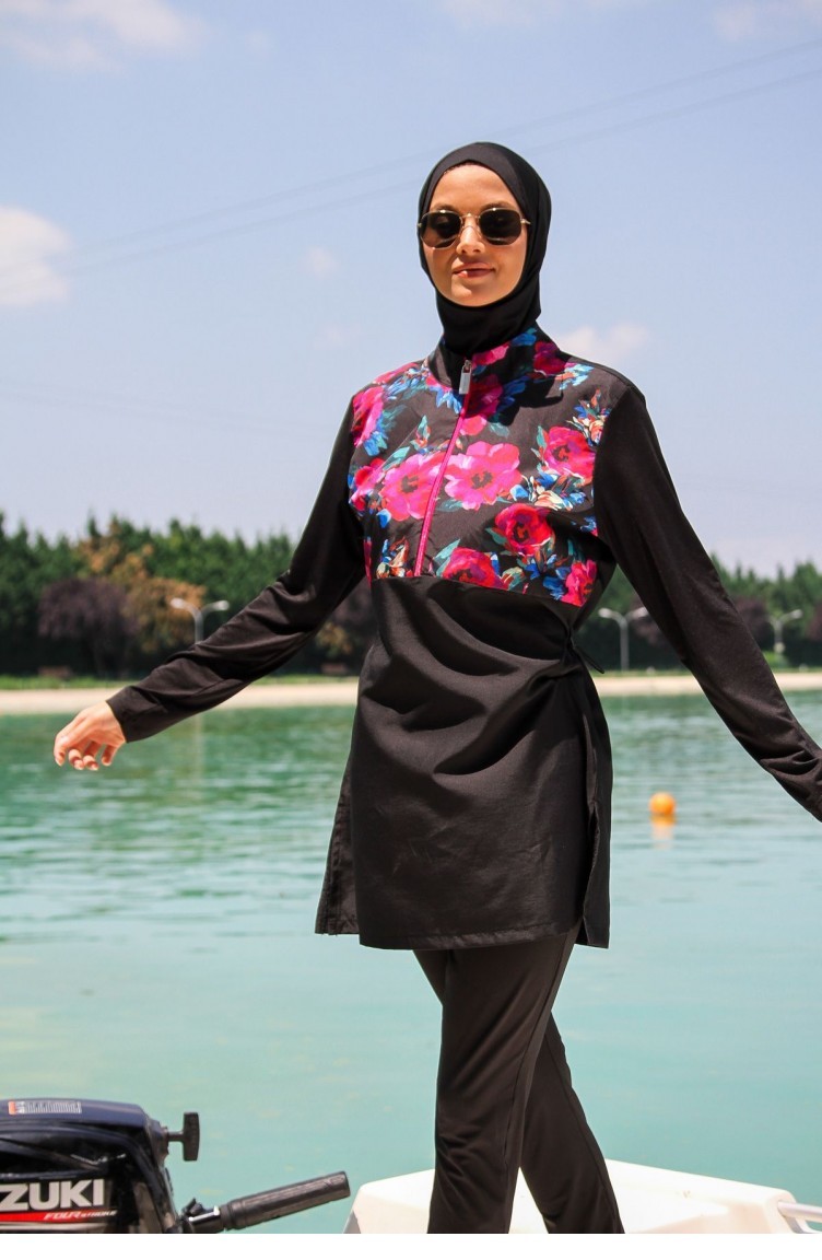Black Modest Swimwear 2621 Sefamerve