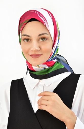 İpeksi Twill Desenli Eşarp 00001-01 Siyah