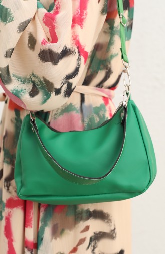 Green Shoulder Bags 118-02