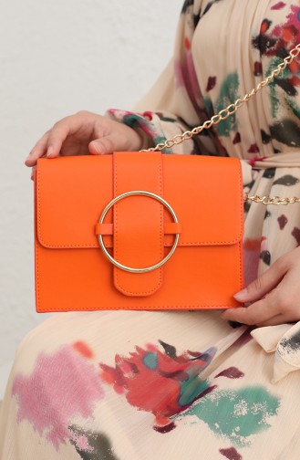 Orange Shoulder Bags 123-02