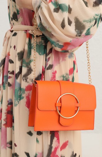 Orange Shoulder Bags 123-02