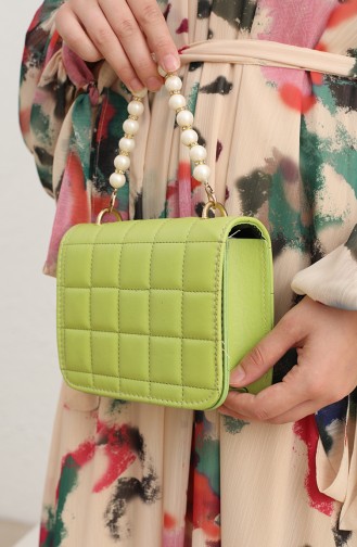 Pistachio Green Shoulder Bag 124-02