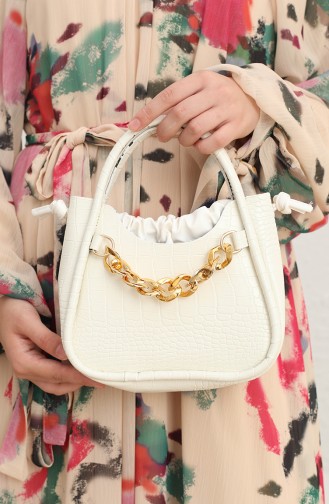 Sac D`épaule Blanc 125-07