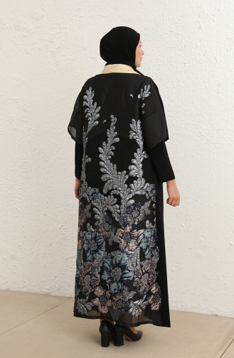 Robe Hijab Noir 8104-01