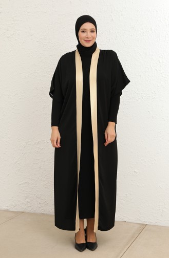 Robe Hijab Noir 8104-02