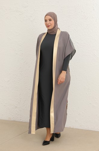 Robe Hijab Gris 8104-03