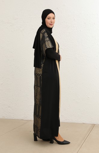 Robe Hijab Noir 8105-01