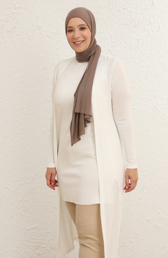 Ecru Cardigans 8521-03A