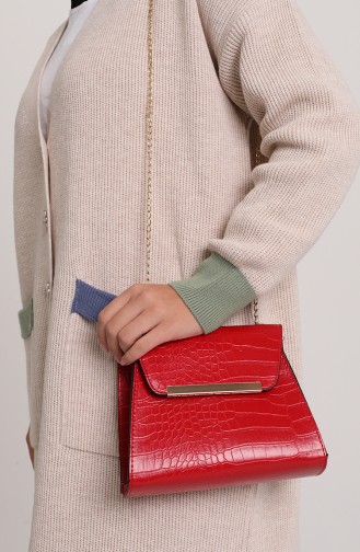 Red Shoulder Bag 120-01