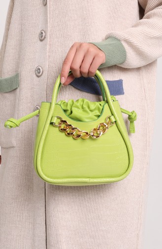 Pistachio Green Shoulder Bags 125-02
