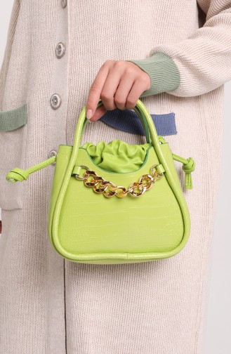 Sac D`épaule Vert pistache 125-02