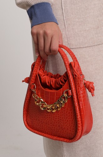 Sac D`épaule Orange 125-04