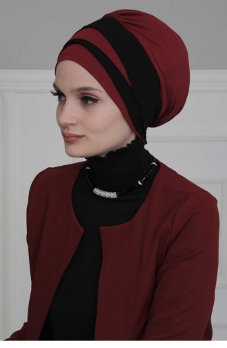 Claret Red Underscarf 6595