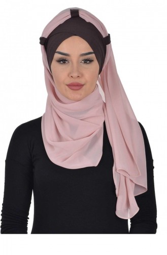 Brown Ready to Wear Turban 1424