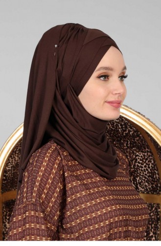 Brown Ready to Wear Turban 4513