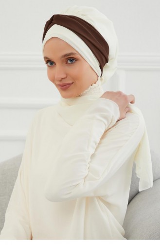 Brown Ready to wear Turban 46165