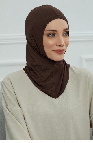 Turban Pret-a-Porter Couleur Brun 113