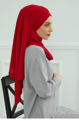 Red Ready to wear Turban 9117