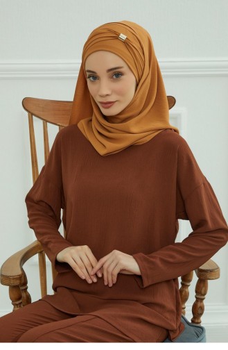 Light Brown Sjaal 9420