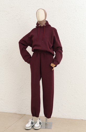 Claret Red Tracksuit 0009-03