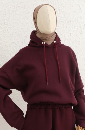 Claret Red Tracksuit 0009-03