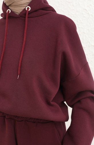 Claret Red Tracksuit 0009-03