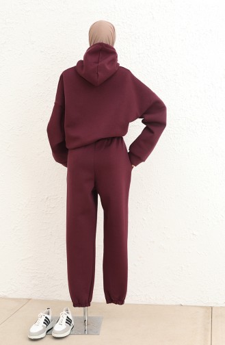 Claret Red Tracksuit 0009-03