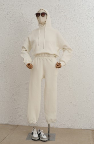 Ecru Tracksuit 0009-09