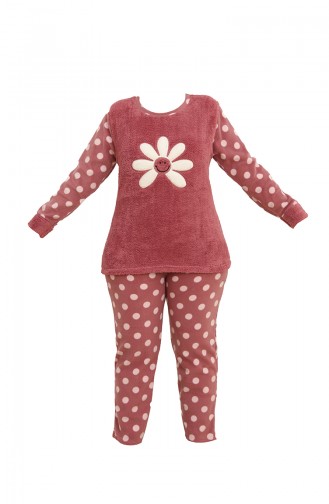 Pyjama Rose Pâle 3226.Gül Kurusu