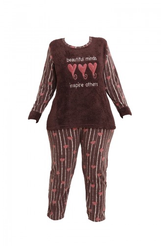 Plum Pajamas 3228.Mürdüm