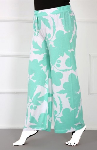 Sea Green Pants 3216.Su Yeşili