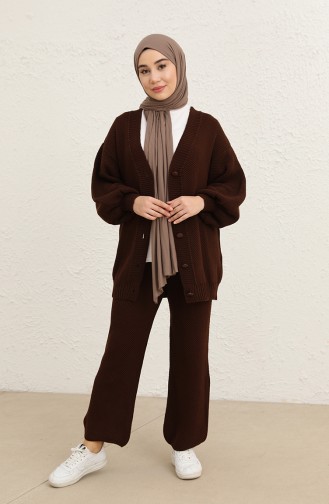 Tricot Couleur Brun 2026-07
