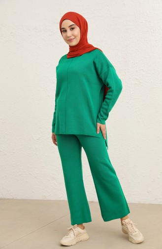 ملابس مُحاكة أخضر زمردي 2038-07