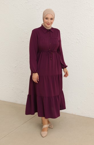 Robe Hijab Plum 5720-06